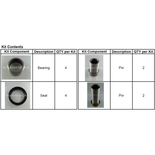 Svinglager GG EC250 4T 10-12/EC250 96-13/EC/SM 450FSR 07-09