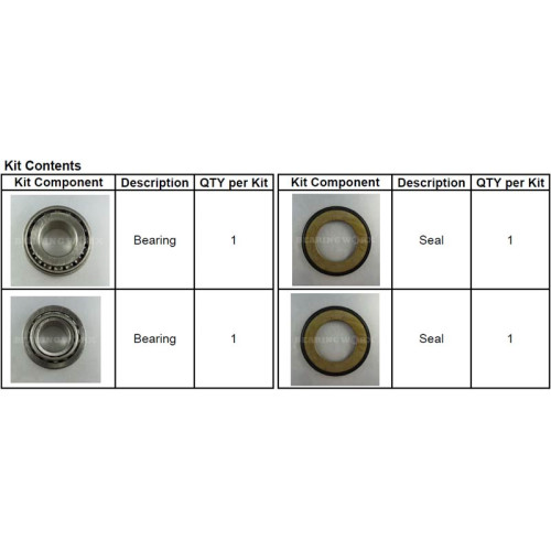 Styrlager CR125R 90-92, CR250R 90-91, CR500R 90-01, XR650R 00-07