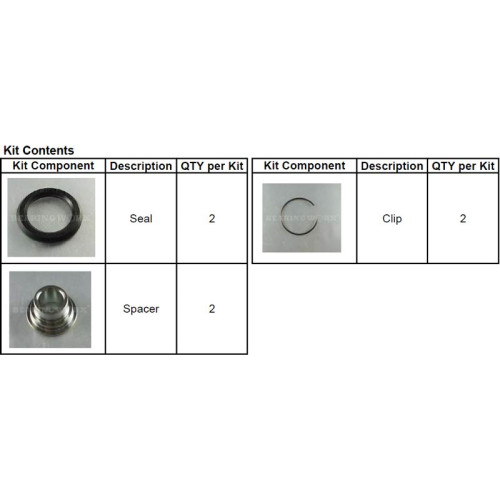 Stötdämparlager Nedre Bak (No Bearing) YZ80/85 93-02, YZ125/250 90-92