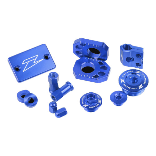 ZETA Billet Kit YZ250FX 15-23, WRF 16-18 YZ250/450FX 16-23, Blue