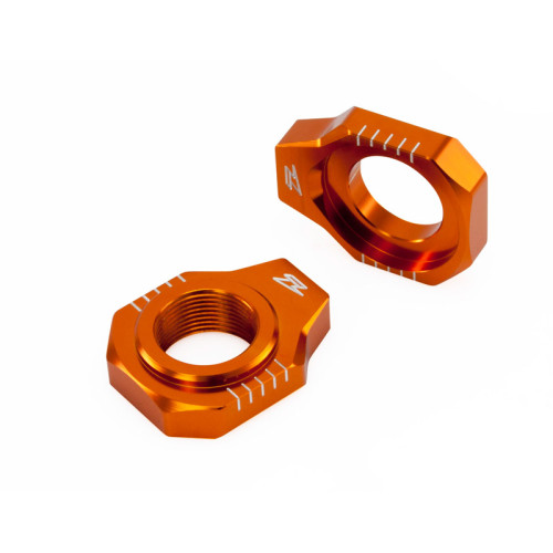 ZETA Rear Axle Block KTM SX/SXF 125-450 13-22 Orange