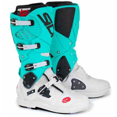 SIDI Crossfire 3 SRS MX Stövel LTD 2023 vit/mint 43