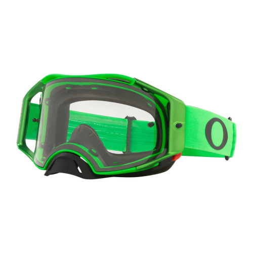 Oakley Goggles Airbrake MX Moto green clear