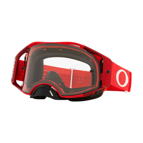 Oakley Goggles Airbrake MX Moto red clear