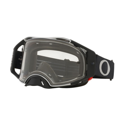 Oakley Goggles Airbrake MX Tuff Blocks black gunmetal clear