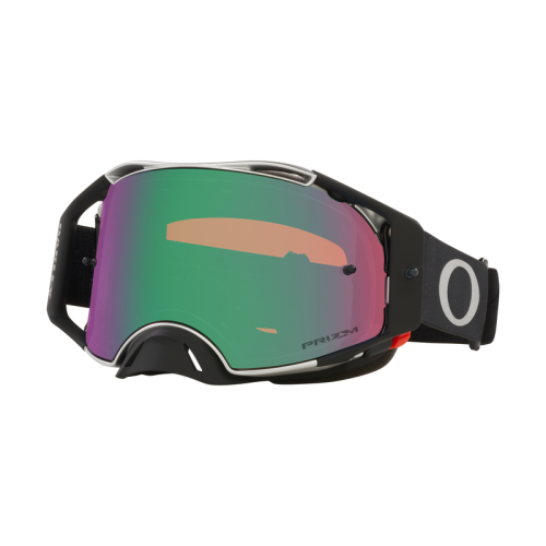 Oakley Goggles Airbrake MX Tuff Blocks Gunmetal Black Prizm MX Jade