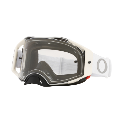 Oakley Goggles Airbrake MX Tuff Blocks White Clear