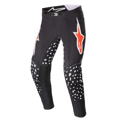 Alpinestars Byxor Supertech North Svart/Neon Röd 34