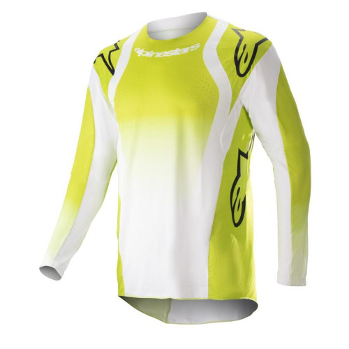 Alpinestars Tröja Techstar Push Gul Fluo/Vit M