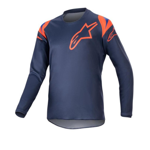 Alpinestars Tröja Racer Junior Narin Mörkblå/Hot Orange XL