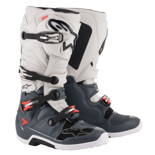 Alpinestars Stövel Tech 7 Ljusgrå/Mörkgrå 47 (12)