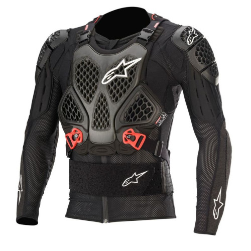 Alpinestars Skyddsjacka Bionic Tech v2 Svart/Röd 2XL