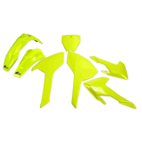 UFO Plastkit Husqvarna neon yellow