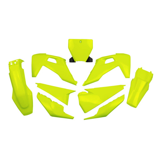 UFO Plastkit Husqvarna neon yellow