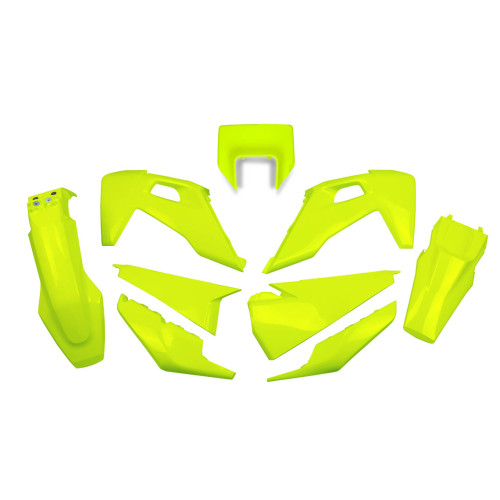 UFO Plastkit Husqvarna neon yellow