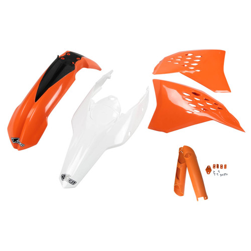 UFO Plastkit med Gaffelbensskydd Ktm 999 11