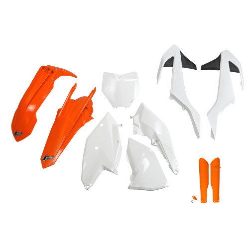 UFO Plastkit med Gaffelbensskydd Ktm 999 17