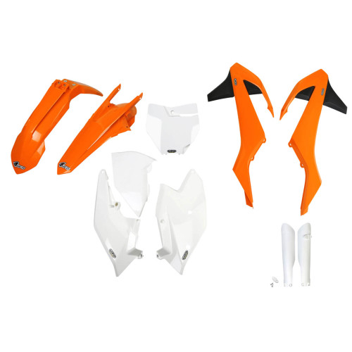 UFO Plastkit med Gaffelbensskydd Ktm 999 18