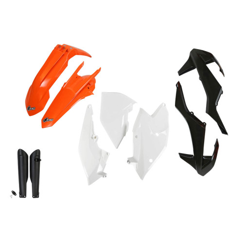 UFO Plastkit med Gaffelbensskydd Ktm 999 18