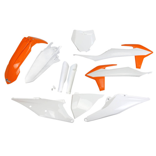 UFO Plastkit med Gaffelbensskydd Ktm 999 19