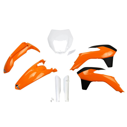 UFO Plastkit med Gaffelbensskydd Ktm 999 14