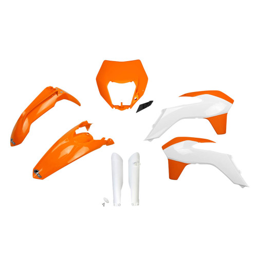 UFO Plastkit med Gaffelbensskydd Ktm 999 16