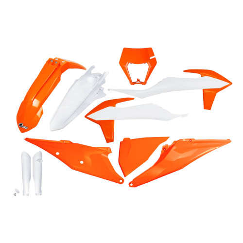 UFO Plastkit med Gaffelbensskydd Ktm 999 23