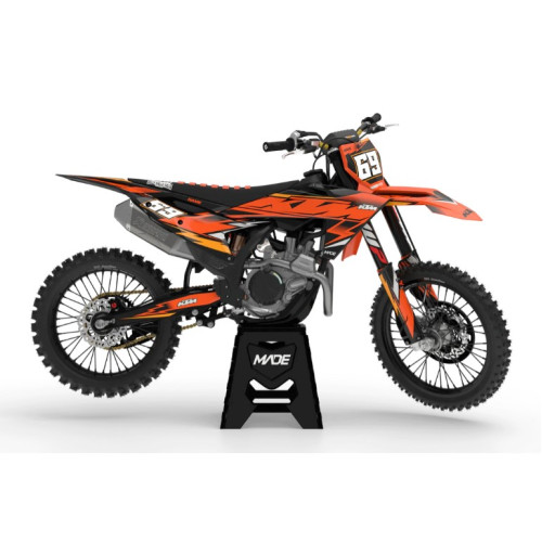 KTM Blaze Orange komplett dekalkit