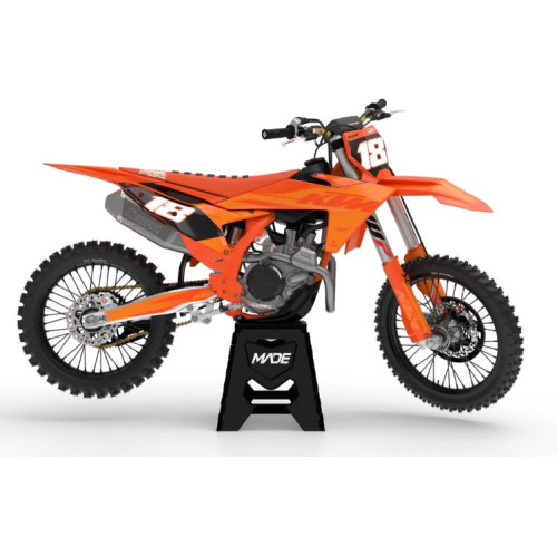 KTM Dots Orange komplett dekalkit