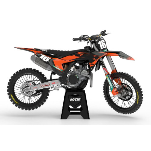 KTM Sector Black komplett dekalkit