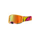 Alpinestars Goggle Supertech CORP Gul/Rosa Spegel/Röd