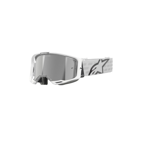 Alpinestars Goggle Vision 8 CORP Vit/Spegel Silver