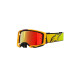 Alpinestars Goggle Vision 8 CORP Gul/Rosa Spegel/Röd