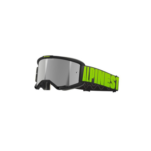 Alpinestars Goggle Vision 5 HOLLOW Grå/Gul Fluo/Spegel Silver