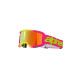 Alpinestars Goggle Vision 5 WORDMARK Rosa/Fluo Gul/Spegel Röd