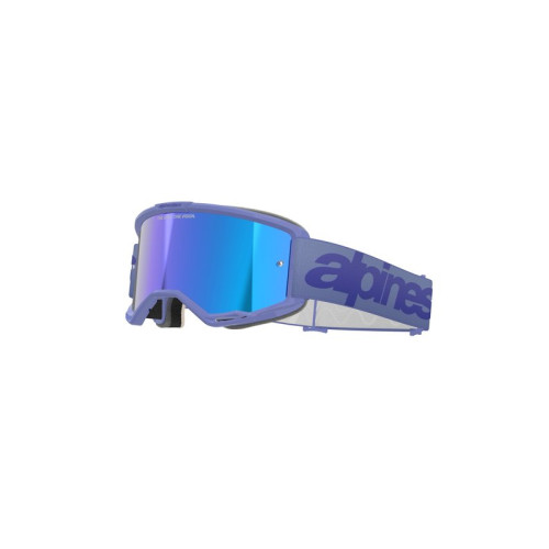 Alpinestars Goggle Vision 5 WORDMARK Lila/Spegel Blå