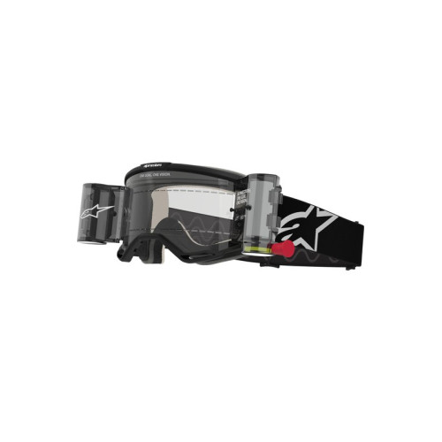 Alpinestars Goggle Vision 5 CORP Svart/Klart ROLL-OFF