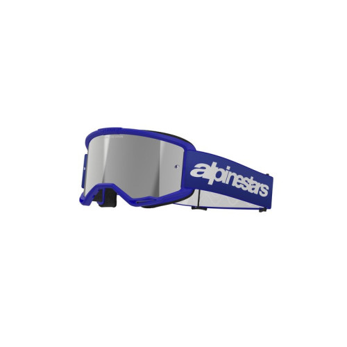 Alpinestars Goggle Vision 3 WORDMARK Blå/Spegel Silver