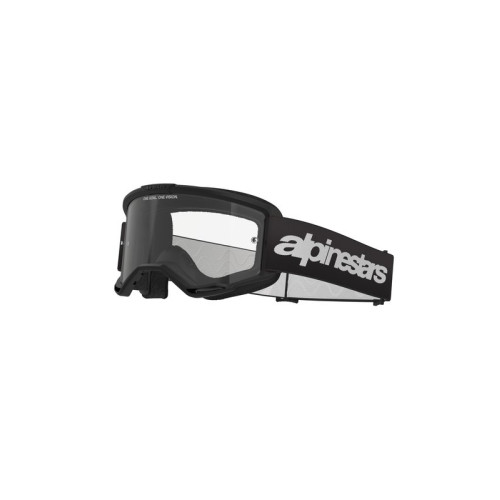 Alpinestars Goggle Vision 3 WORDMARK Svart/Klart