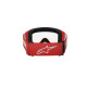 Alpinestars Goggle Vision 3 WORDMARK Röd/Klart