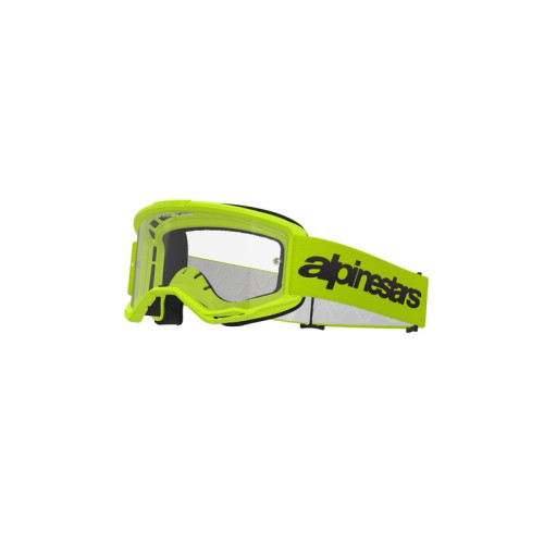 Alpinestars Goggle Vision 3 WORDMARK Gul Fluo/Klart