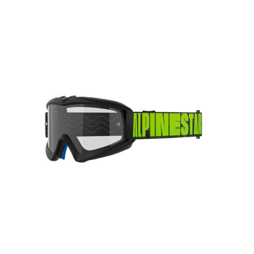 Alpinestars Goggle Vision YOUTH HOLLOW Grå/Fluo Gul/ Klart