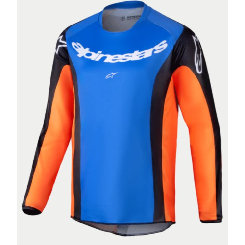 Alpinestars Tröja Racer Junior Melt Orange/Blå XL