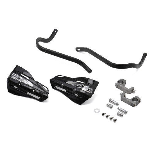 ZETA Armor Handguard XC Kit For 28.6mm Bar U-Clamp Black/Black