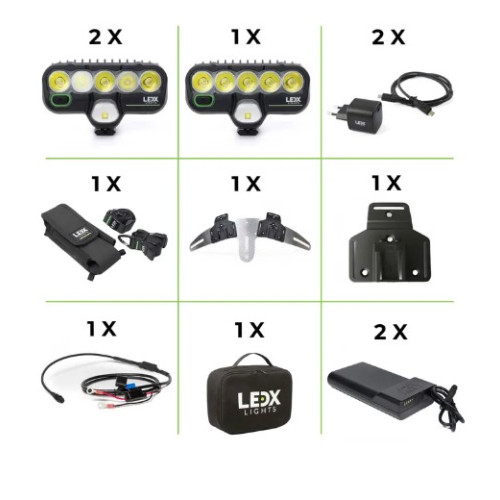 LEDX Enduro Kit Pro 141 Wh