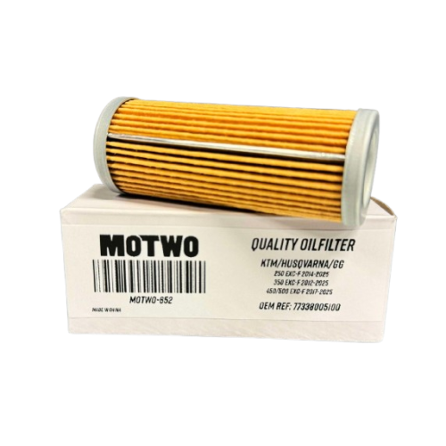 Motwo, Oljefilter Lång, KTM 17-25 450 EXC-F/500 EXC-F, 08-11 450 EXC-F/530 EXC, 07-12 450 SX-F, 16-25 450 SX-F, 13-25 250 EXC-F/250 SX-F, 12-25 350 EXC-F, 12-25 350 Freeride, 11-25 350 SX-F, 08-10 400 EXC, 08 505 SX-F, Husqvarna 16-25 FC 450, 17-25 FE