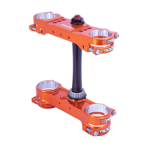 XTrig ROCS Pro Triple Clamp - KTM WP48 Orange