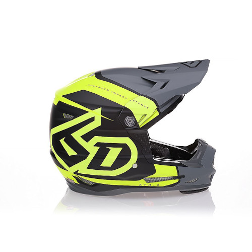 6D ATR-2Y Torque Hjälm, Neon Yellow Matte, XL