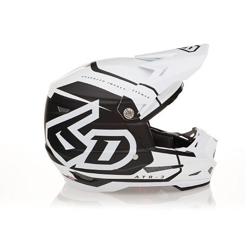 6D ATR-2 Torque Hjälm, White Matte, S