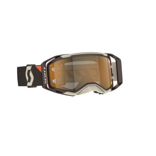 SCOTT Prospect 2.0 AMP chrome Goggle Deep Brun